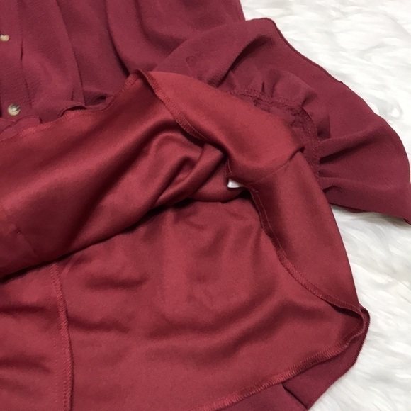 NWT Honey and Rosie Ruffled Tier Mini Dress Size Medium - Picture 11 of 14